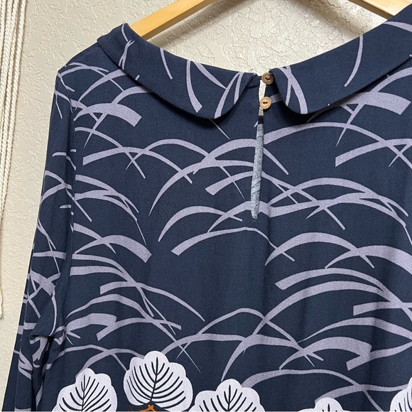 White Stuff Avery Tunic Multi artsy 3/4 sleeves dress UK14 US10 - Picture 8 of 12